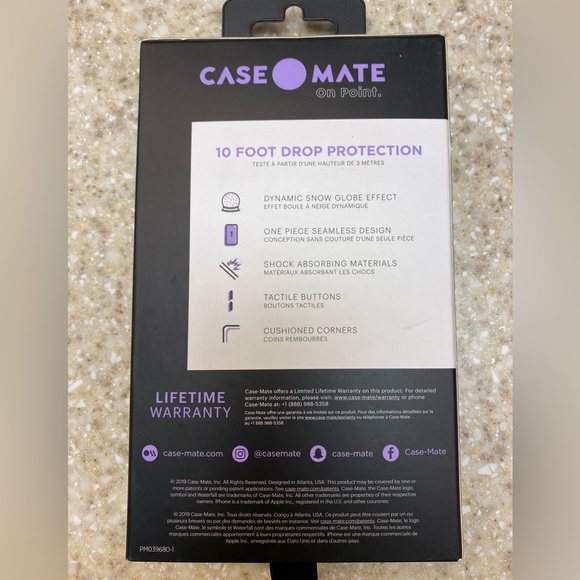 NIB Casemate Waterfall Confetti iPhone 11 Pro Phone Case. - Picture 4 of 4